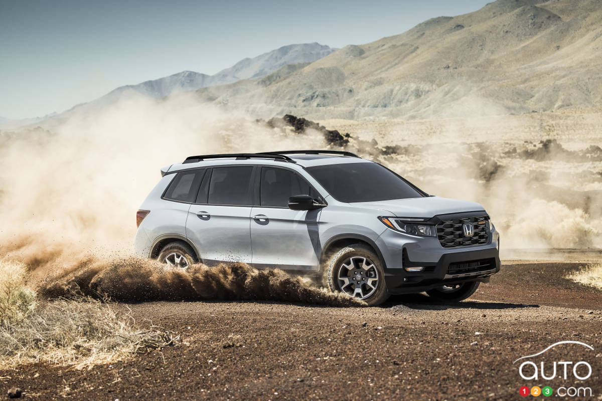 Honda Gives Passport Rugged TrailSport Edition, Other Updates for 2022